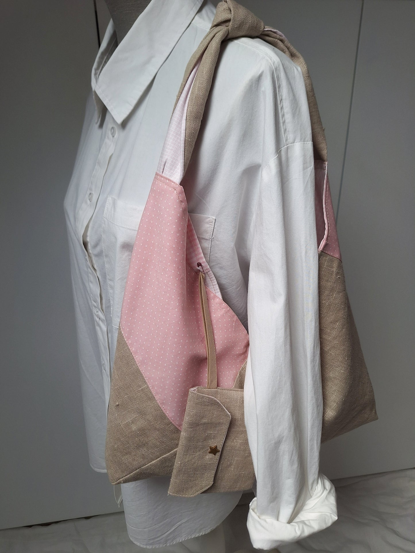 Sac origami IRINA rose