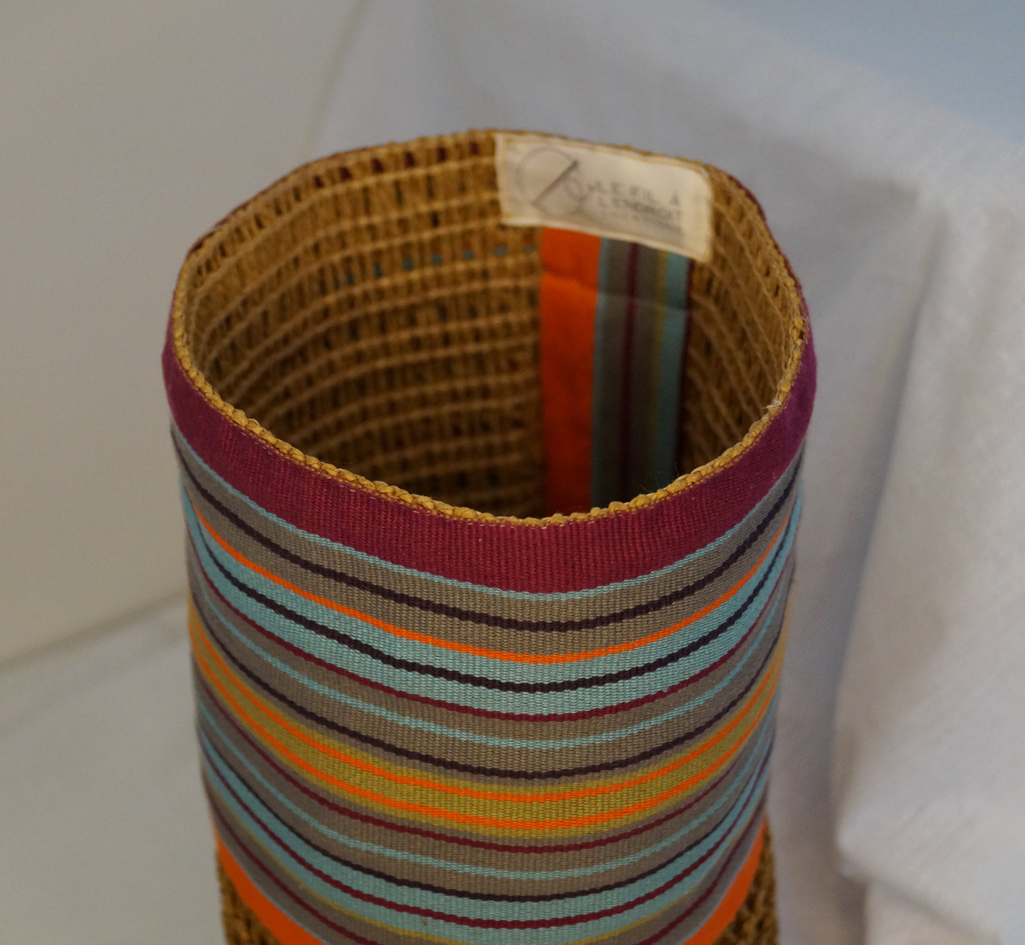 Panière BRIDGETTE 100% Upcyclée