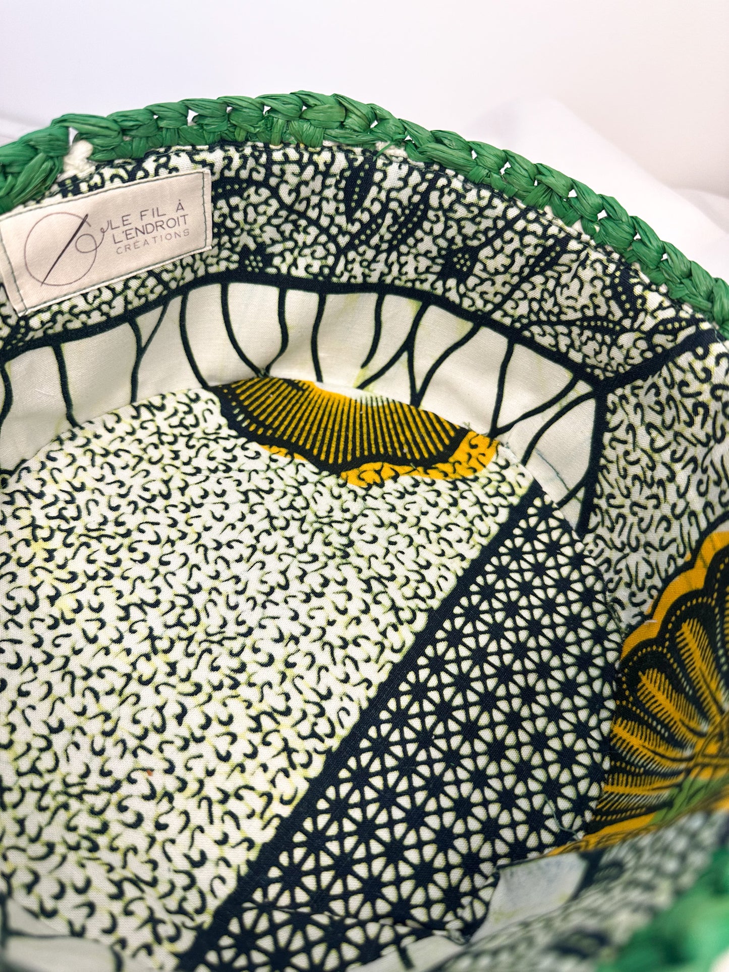 Panière NINETTE 100% upcyclé