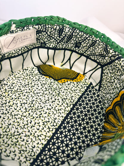 Panière NINETTE 100% upcyclé