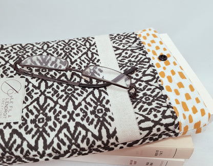 Pochettes à livre en toile ARCADIE