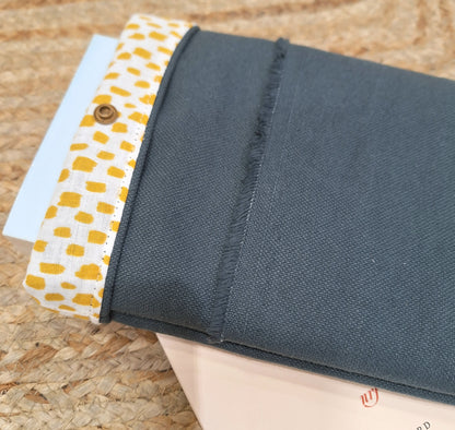 Pochettes à livre en toile ARCADIE