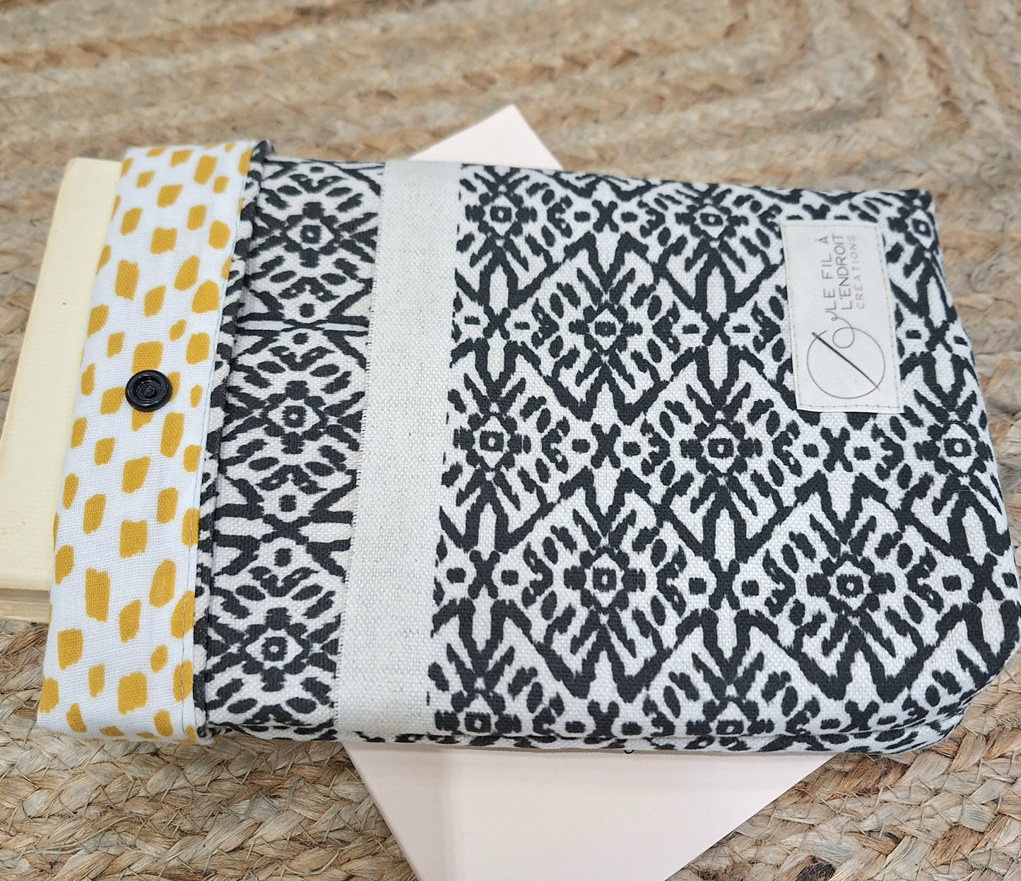 Pochettes à livre en toile ARCADIE