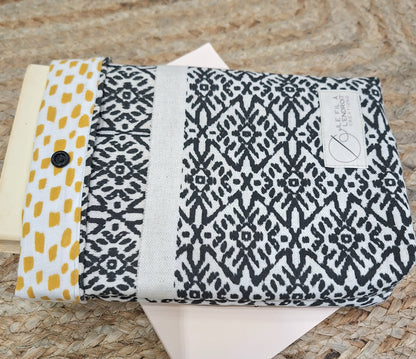 Pochettes à livre en toile ARCADIE