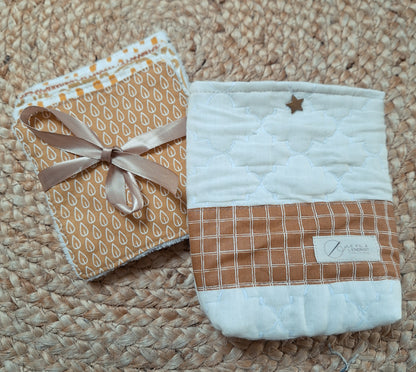 Set pochettes/lingettes MELANIE