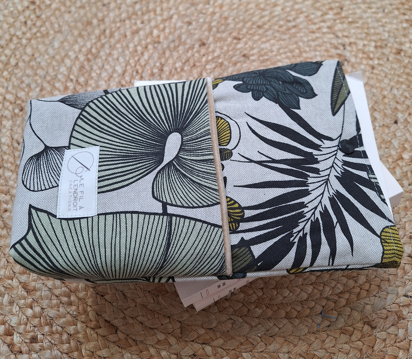 Pochettes à livre en toile ARCADIE