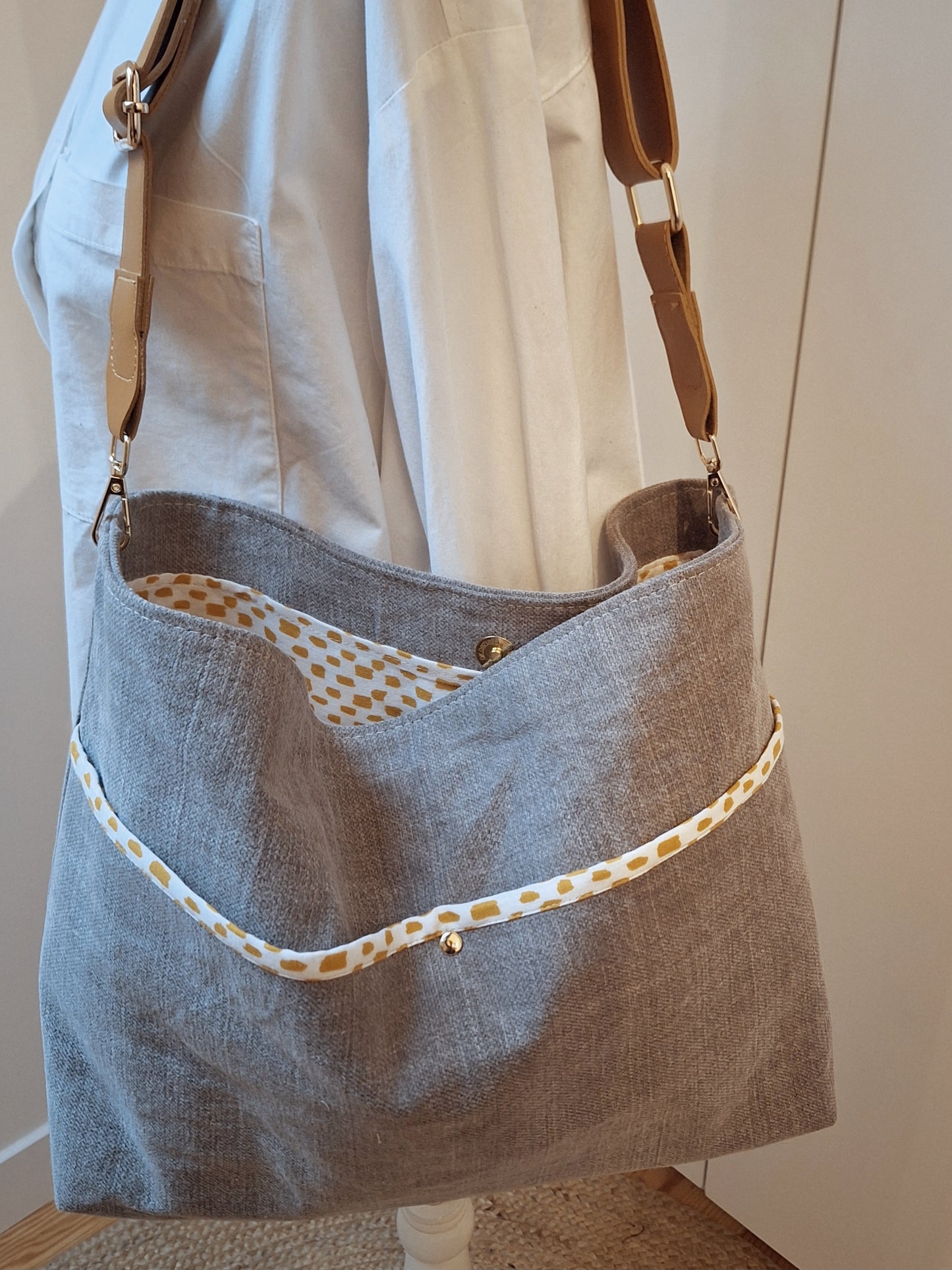 Grand sac hobo FANNIE