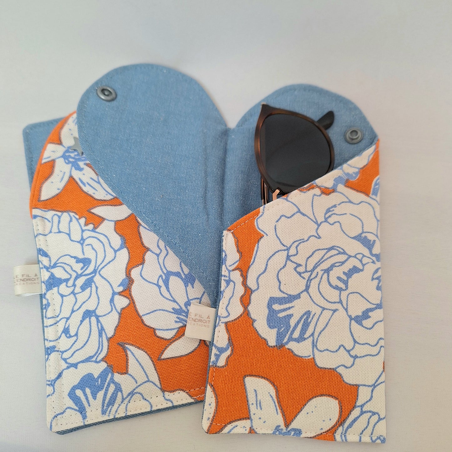 Pochette à lunette COEURS