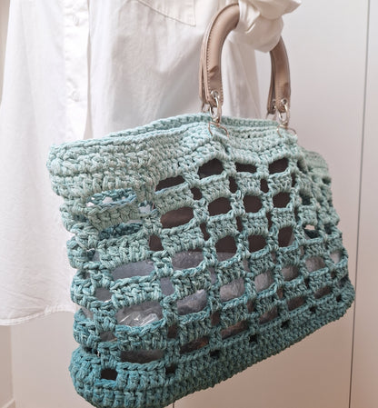 grand cabas crocheté AGLAE