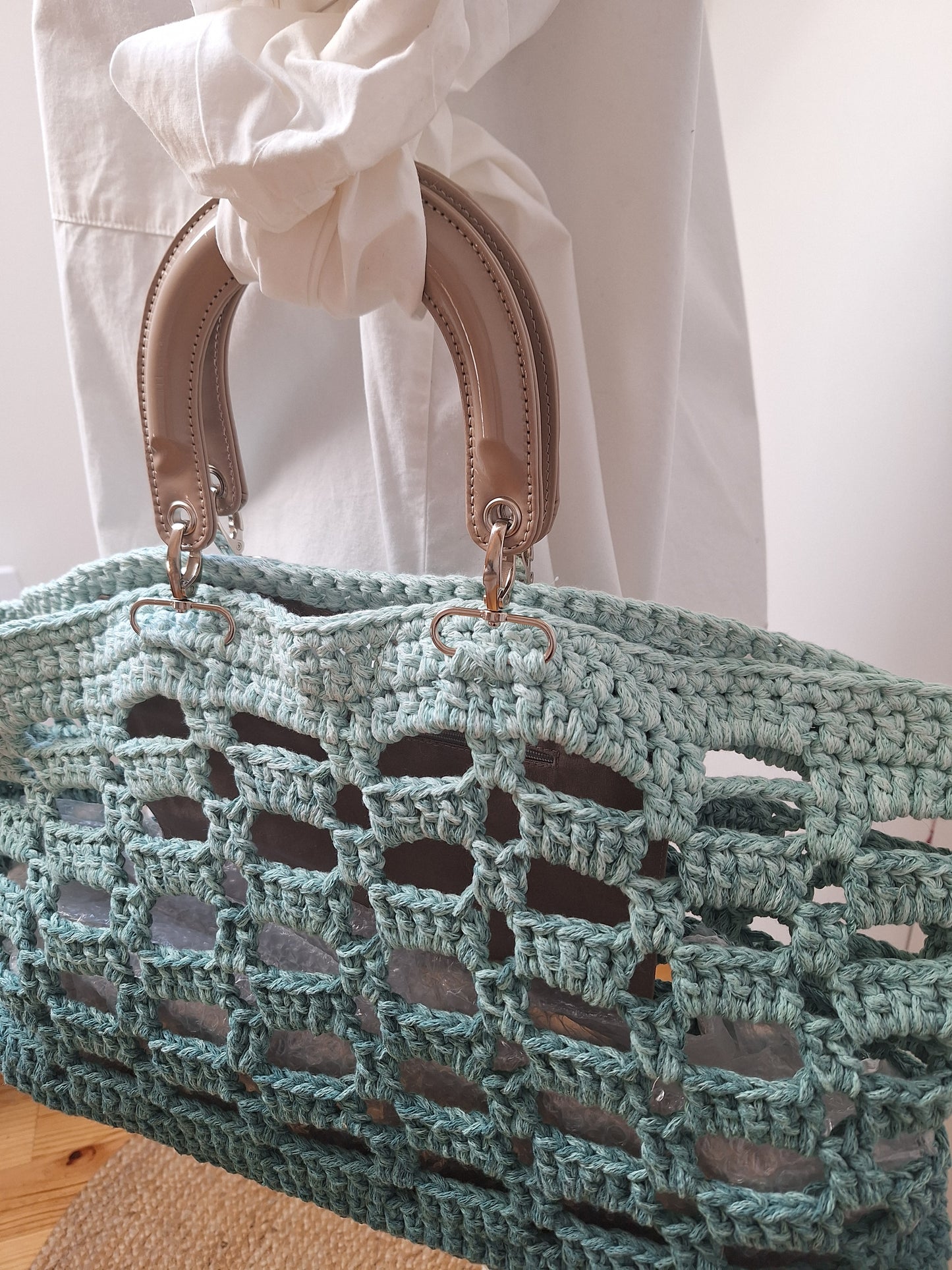 grand cabas crocheté AGLAE