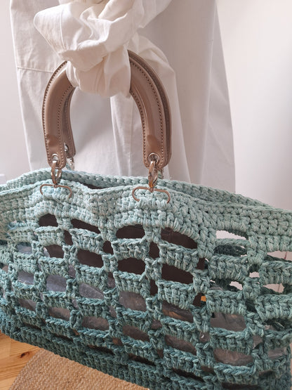 grand cabas crocheté AGLAE