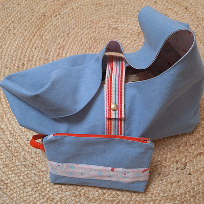 Cabas hobo + pochette CHLOE