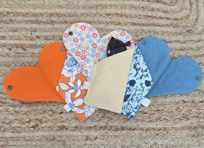 Pochette à lunette COEURS
