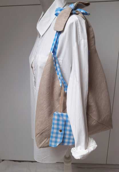 Sac origami IRINA bleu