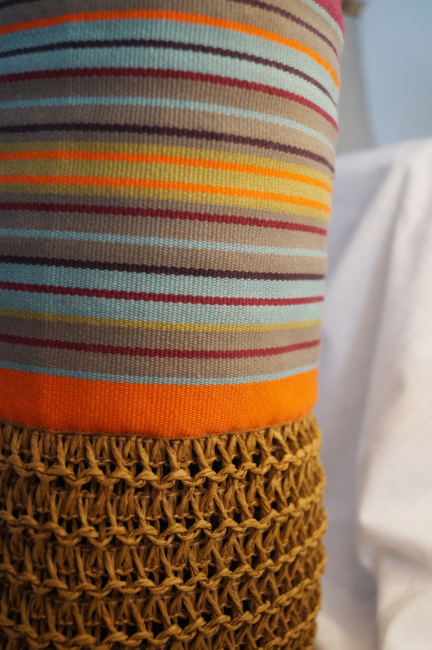 Panière BRIDGETTE 100% Upcyclée