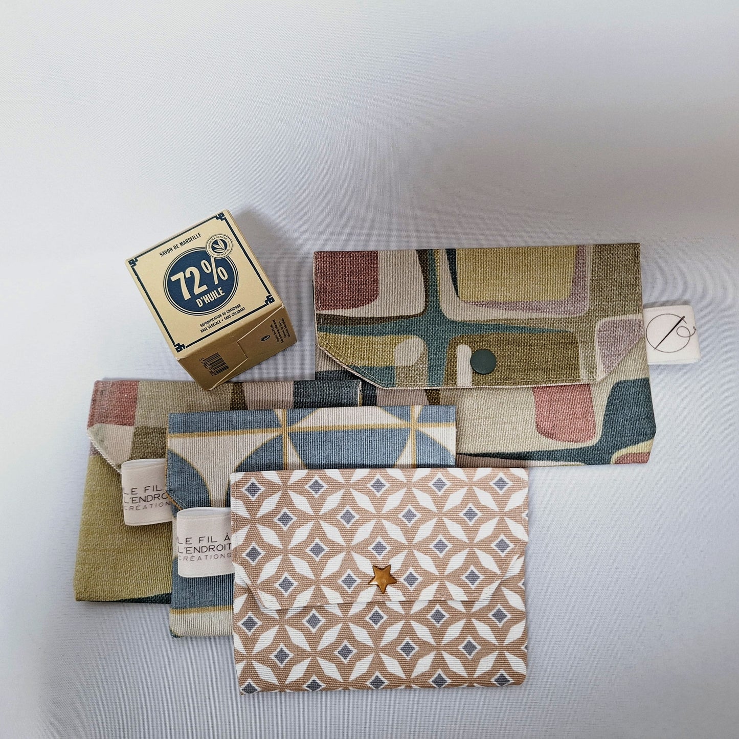 Pochette à savon ANNA PM